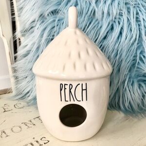 Rae Dunn, Acorn, Ceramic, Bird House, "Perch", Nice Condition